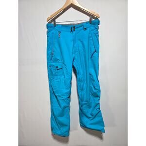 686 Infidry Mannual Men's Blue Snow Ski Pants Size Med Michael Akirawest